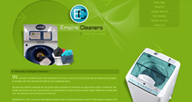 Pixel Design Portfolio, Empire Cleaners