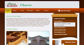 Pixel Design Portfolio, Chaves Bakery