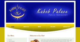 Pixel Design Portfolio, Kabob Palace Family Restaurant