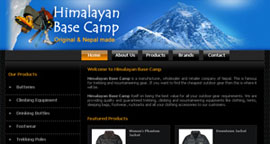 Pixel Design Portfolio, Himalayan Base Camp